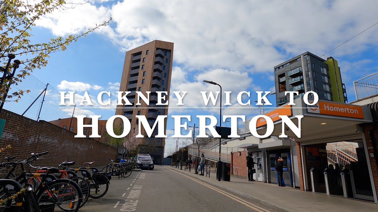 Hackney Wick to Homerton via Cadogan Terrace and Wick Road - Victoria Park - East London