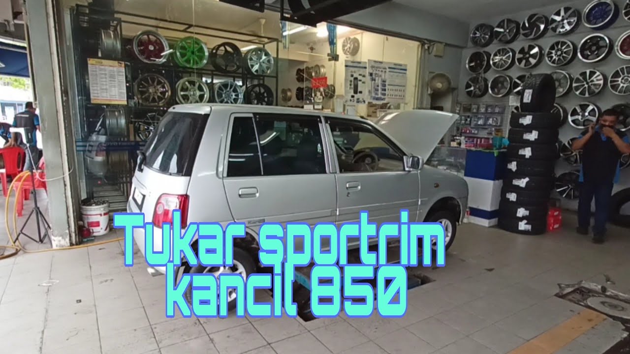 Tukar sport rim kancil 850