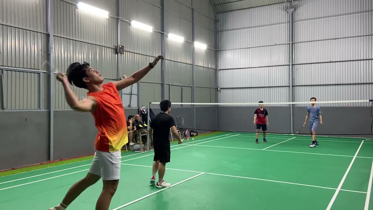 Luyện tập ngày 15/01 giao lưu kèo Giang - Linh vs Hoàng - Dũng