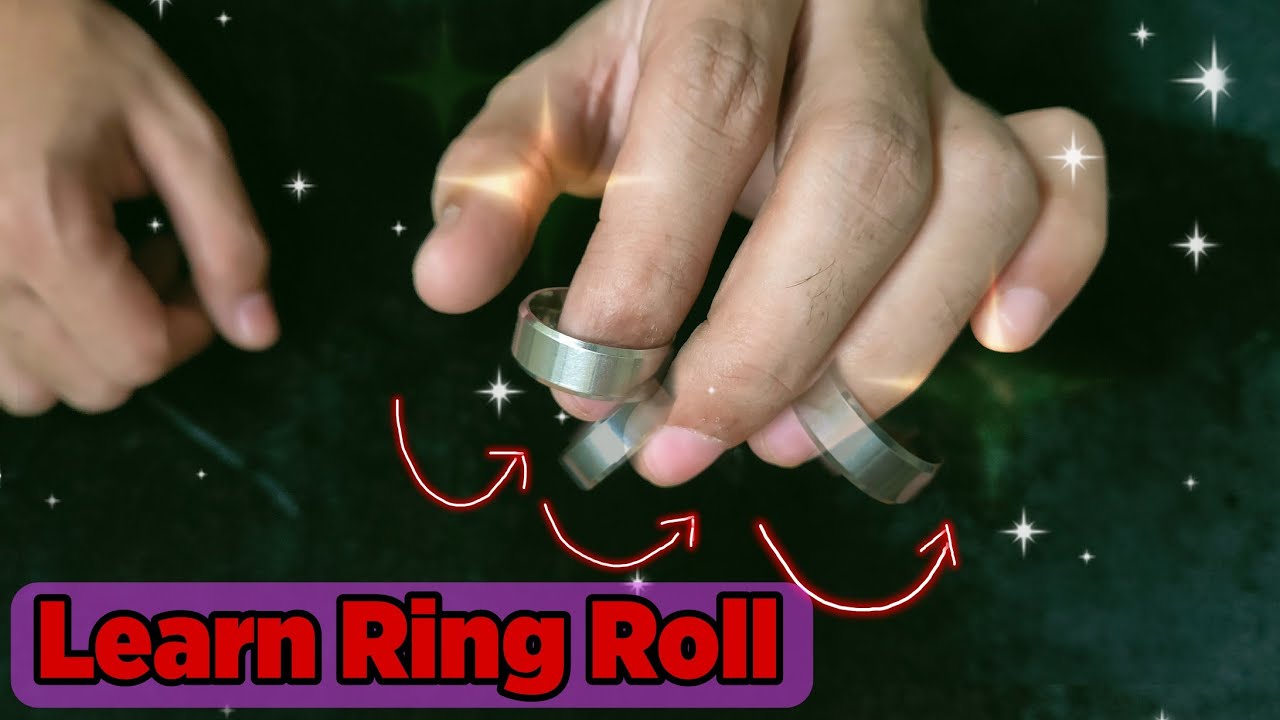 How To Roll a Ring Across Your Fingers || Ring Trick Tutorial [HD]