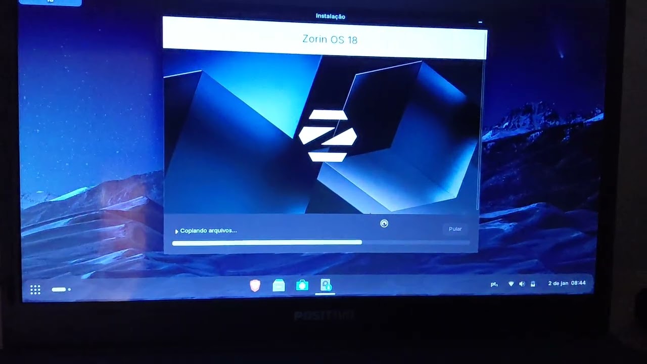 Tutorial rápido de Instalação do Zorin OS eita demora da peste 😄