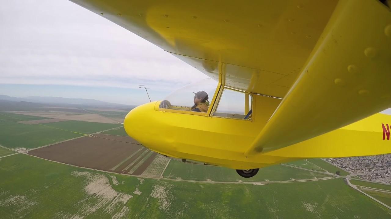 First Solo Flight in a 2-33 Schweizer 2-33