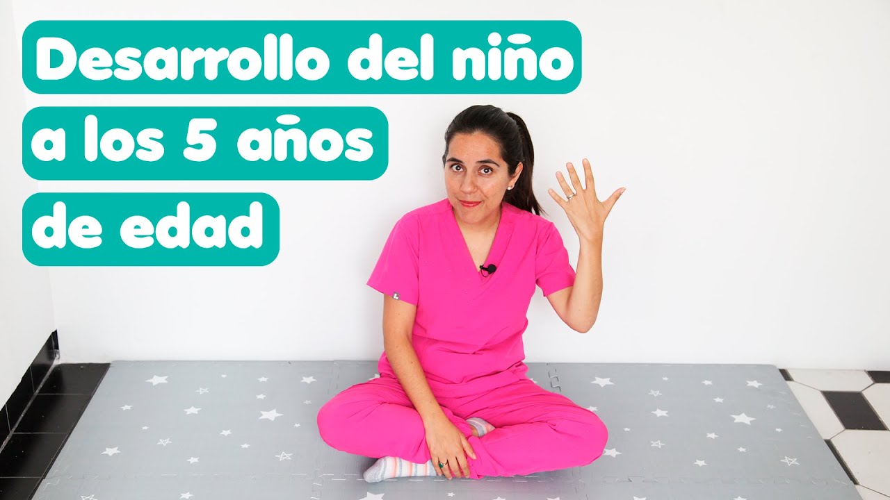 Hitos de desarrollo del niño a los 5 años de edad