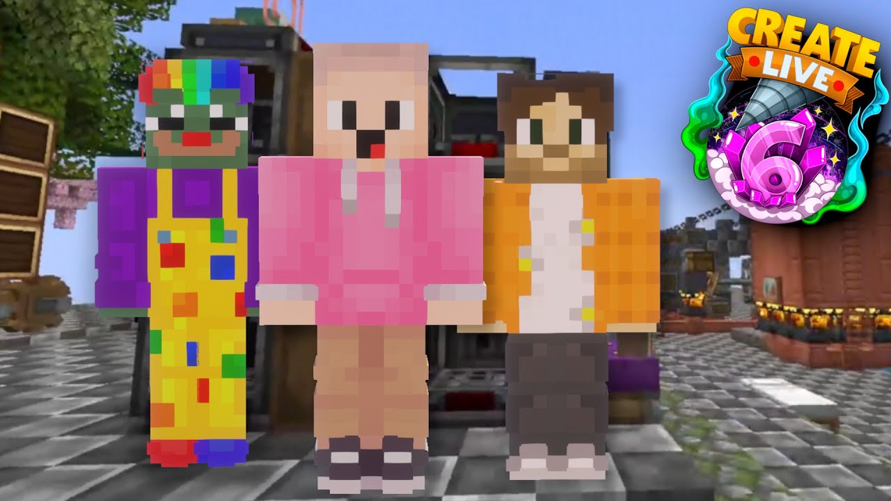 Das DÜMMSTE CREATE LIVE 6 Trio 🤣 (mit @logo @Toeddchen)  | CREATE LIVE 6 | #01