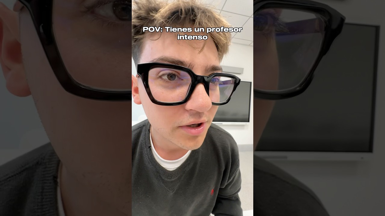POV: Tienes Un Profesor Intenso🤣📚 