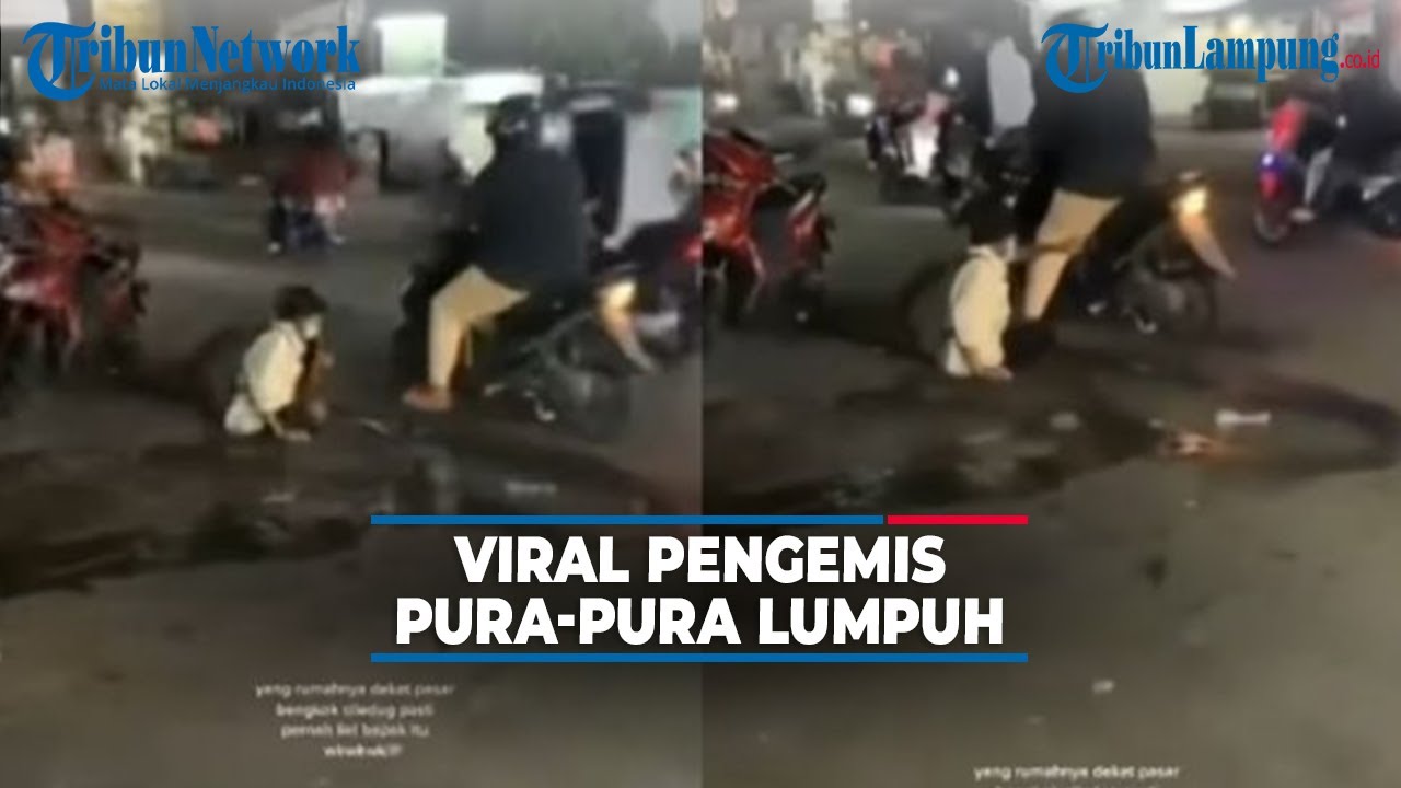 Viral Pengemis Pura-pura Lumpuh, Langsung Bisa Jalan saat Dijemput
