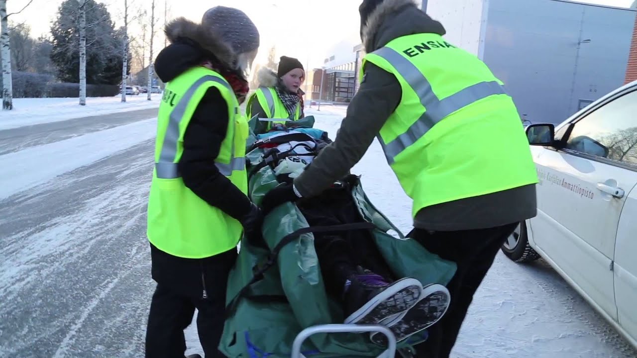 Ensihoidon loppuharjoitus tammikuussa 2014