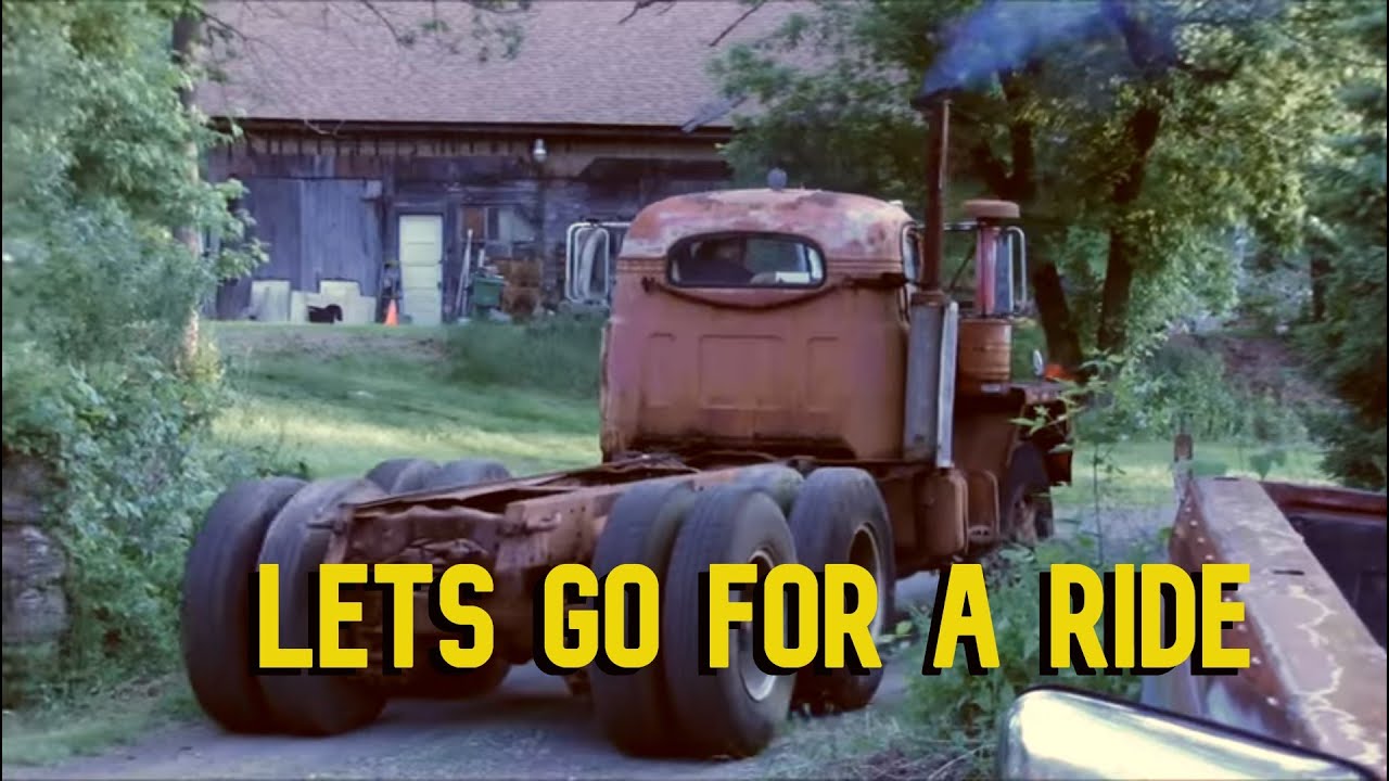 Resurrecting a 1963 Mack B81 - IN-CAB RIDE ALONG - Part 4