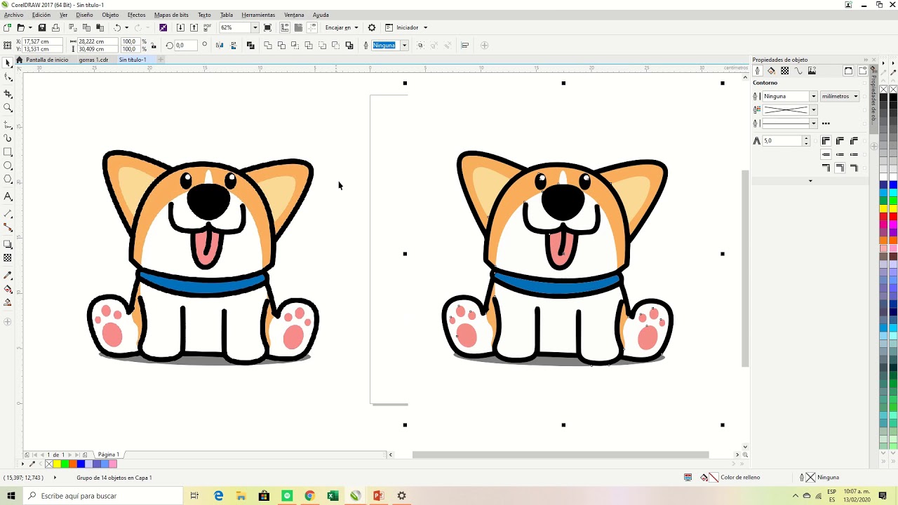 Como vectorizar en Corel Rápido y sencillo