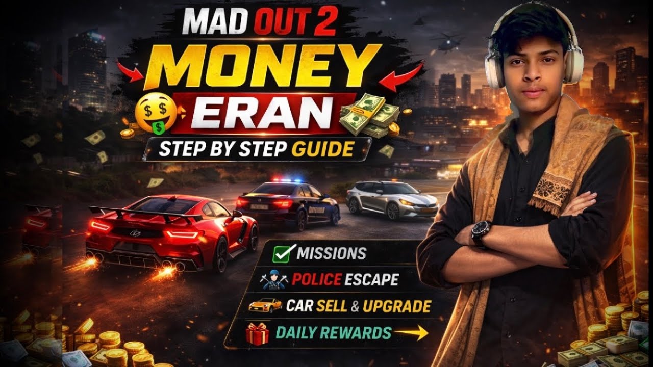 Mad Out 2 Fast Money Earn 💰 | Easy Method Step By Step | No Hack #madout2gamplay#viralgame