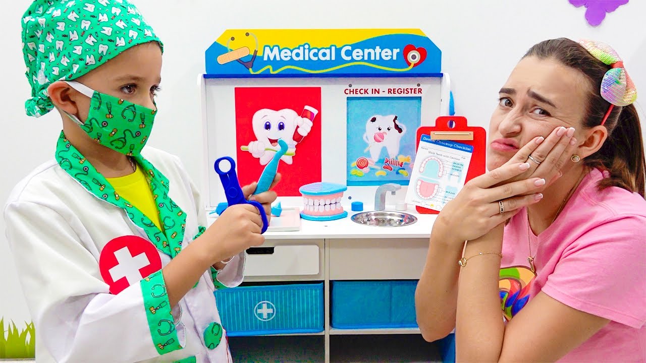 Niki như một nha sĩ - c&acirc;u chuyện trẻ em về việc chăm s&oacute;c răng miệng