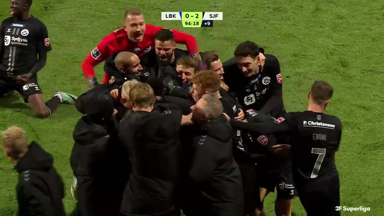 Ivan Djantou Superliga goal Lyngby-Sønderjyske 2024/25 season