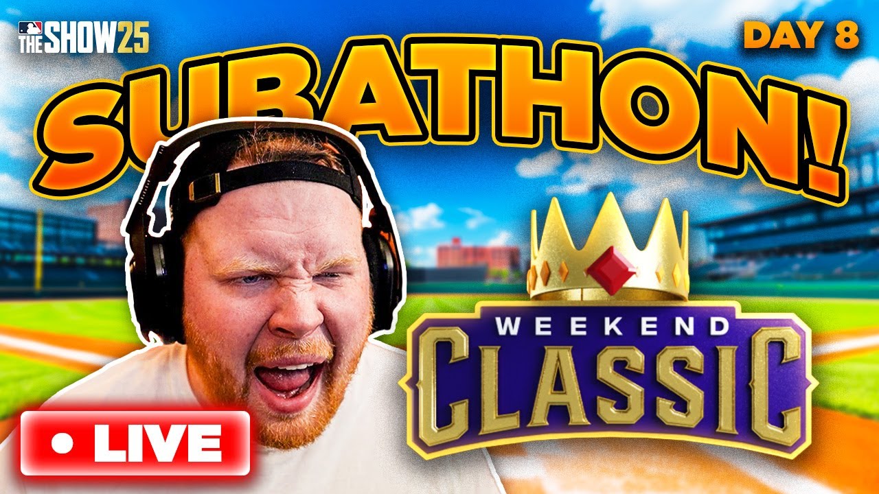 🟠 GRACEFULSWAN SUBATHON DAY 8 🟠 WEEKEND CLASSIC 🟠 MLB THE SHOW 🟠 DIAMOND DYNASTY 🟠 MARATHON STREAM