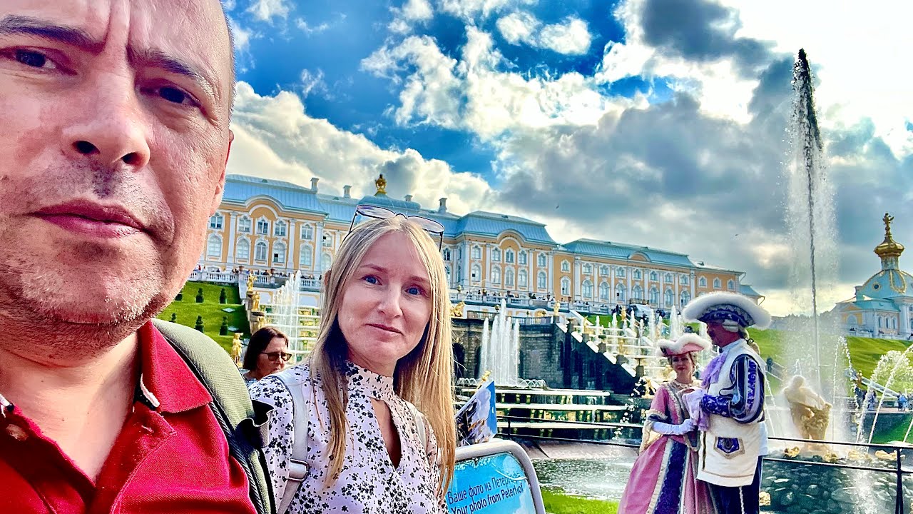 Отдых на Балтике #11 Прогулка по знаменитому Петергоф - Верхний и Нижний Парки!