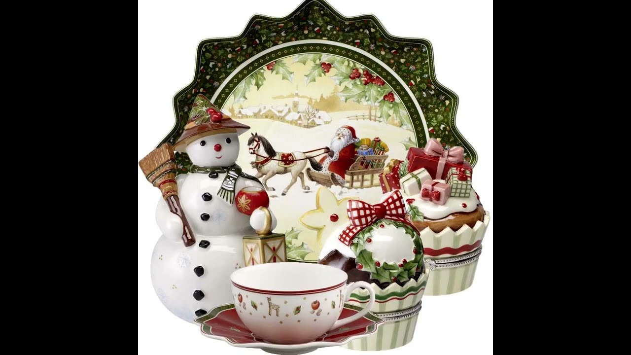 НОВОГОДНЯЯ -РОЖДЕСТВЕНСКАЯ 🎄ОЧЕНЬ КРАСИВАЯ ПОСУДА.🎄🎄🎄🎄🎄