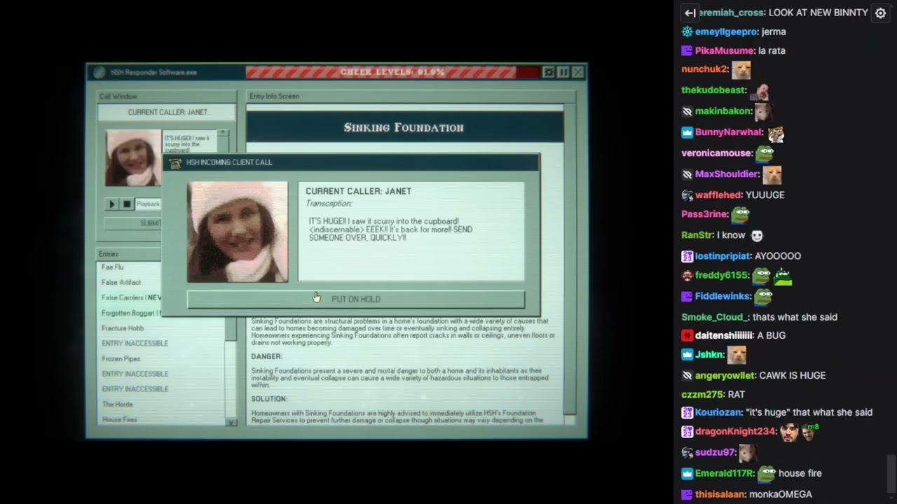 Vinny - Home Safety Hotline: Seasonal Worker DLC [WITH CHAT]