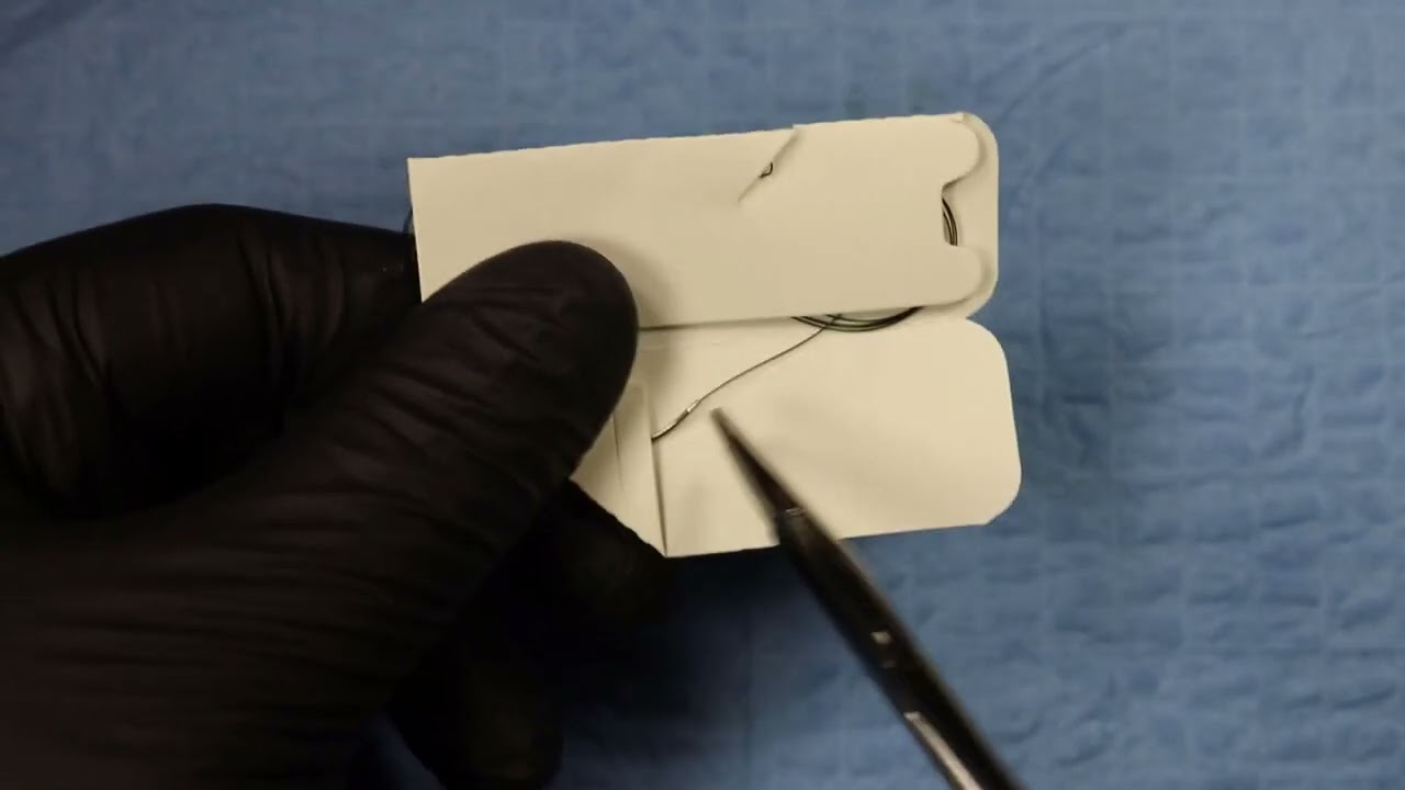 Suturing 101: LOADING THE NEEDLE