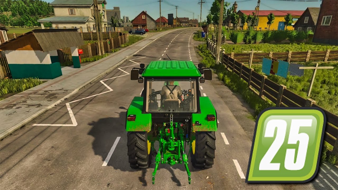 ZIELONKA [1] Zwiedzamy POLSKĄ Wieś w Farming Simulator 25