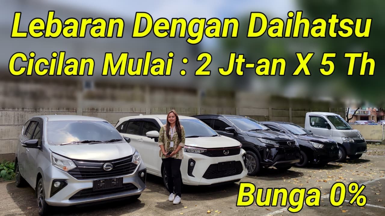 Promo Lebaran dan IIMS Daihatsu. Diskon Terbesar. Cicilan 2 Jt-an. Promo Sigra, Xenia, Terios 2026.
