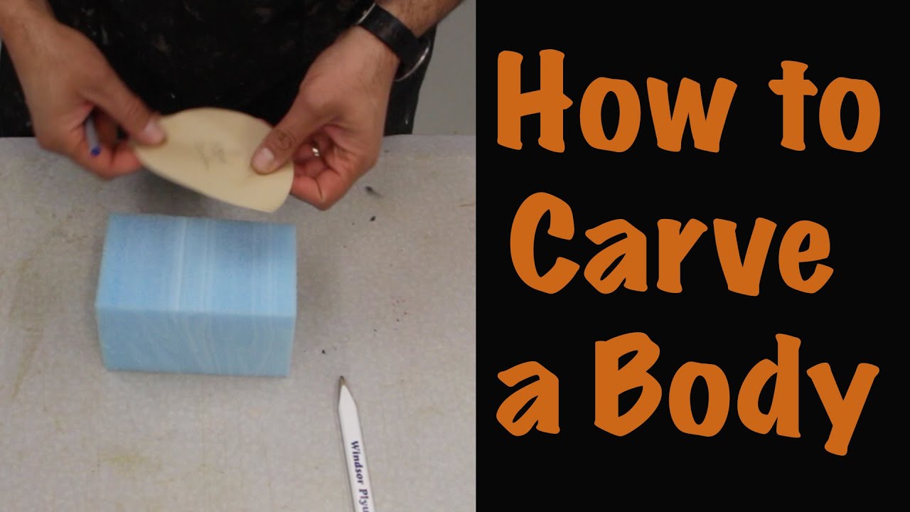 Lets Carve a foam body. Art of Taxidermy