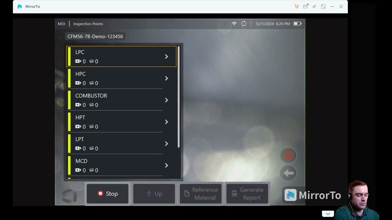 How to use InspectionWorks with your Borescope 4: Perform a Menu Directed Inspection (MDI)