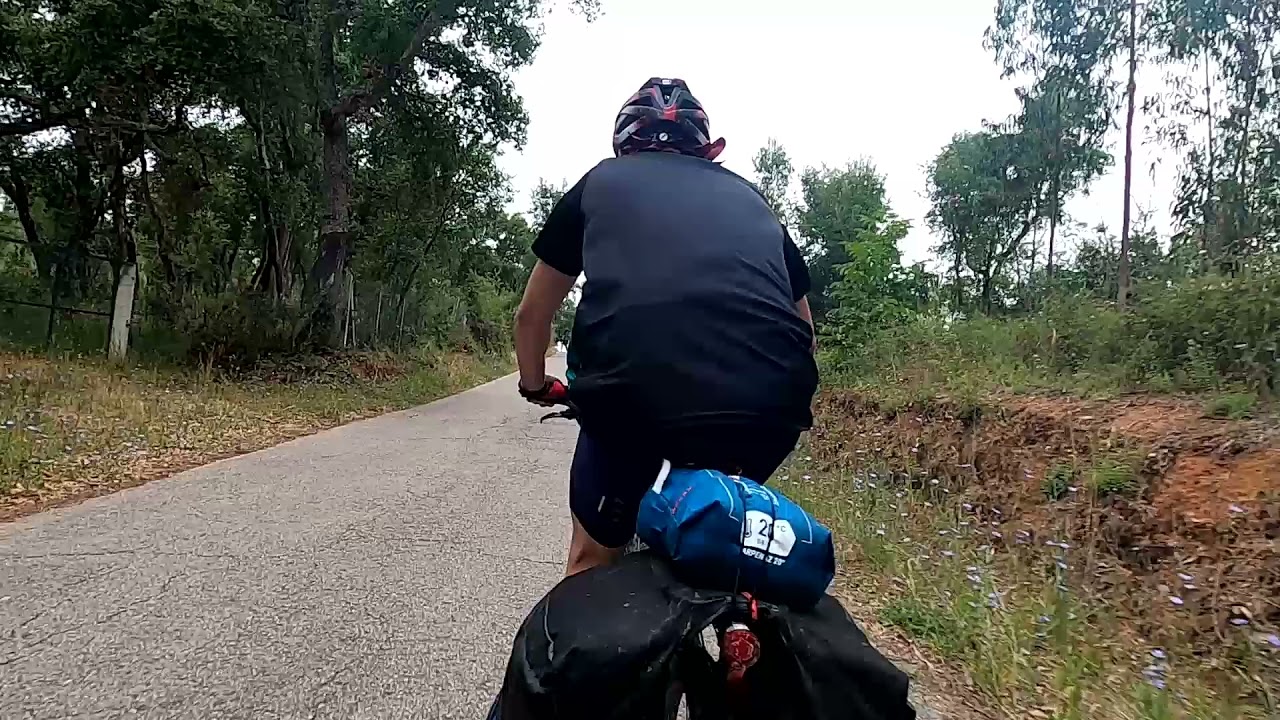 Día de cicloturismo. Camino Portugués en bici de Lisboa a Santiago. Etapa 4 Algorve - Coimbra.