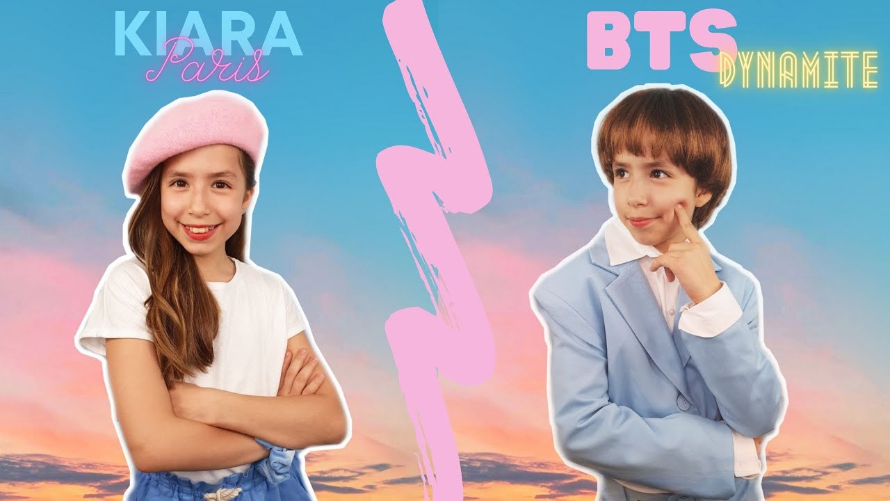 JE ME TRANSFORME EN J-Hope DYNAMITE BTS 😅CHALLENGE // KIARA PARIS 🌸