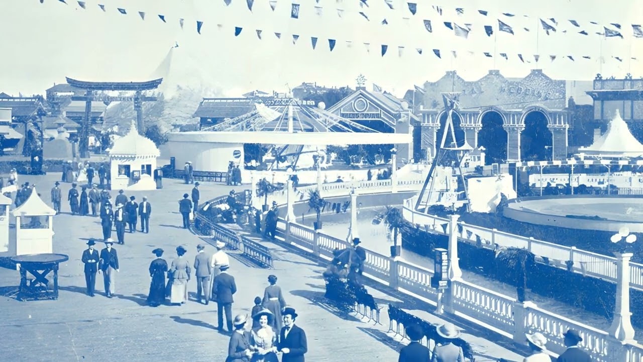 Animated video of Wonderland Amusement Park (Revere Beach) in 1908.