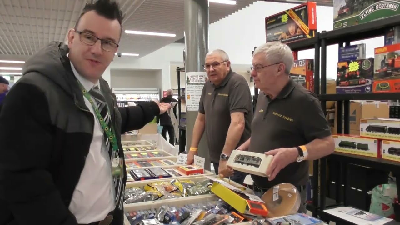 CLYDEBRIDGE STATION VIDEO 175 FALKIRK MODEL RAILWAY SHOW 2025