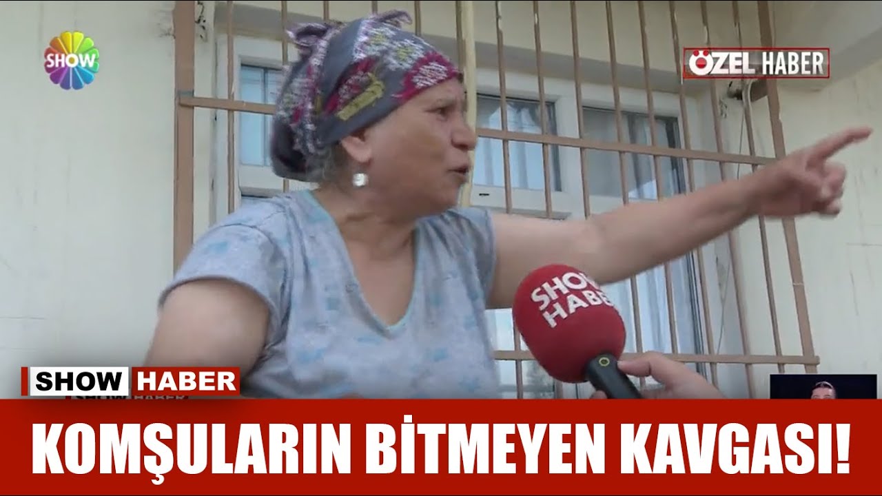 Komşuların bitmeyen kavgası!