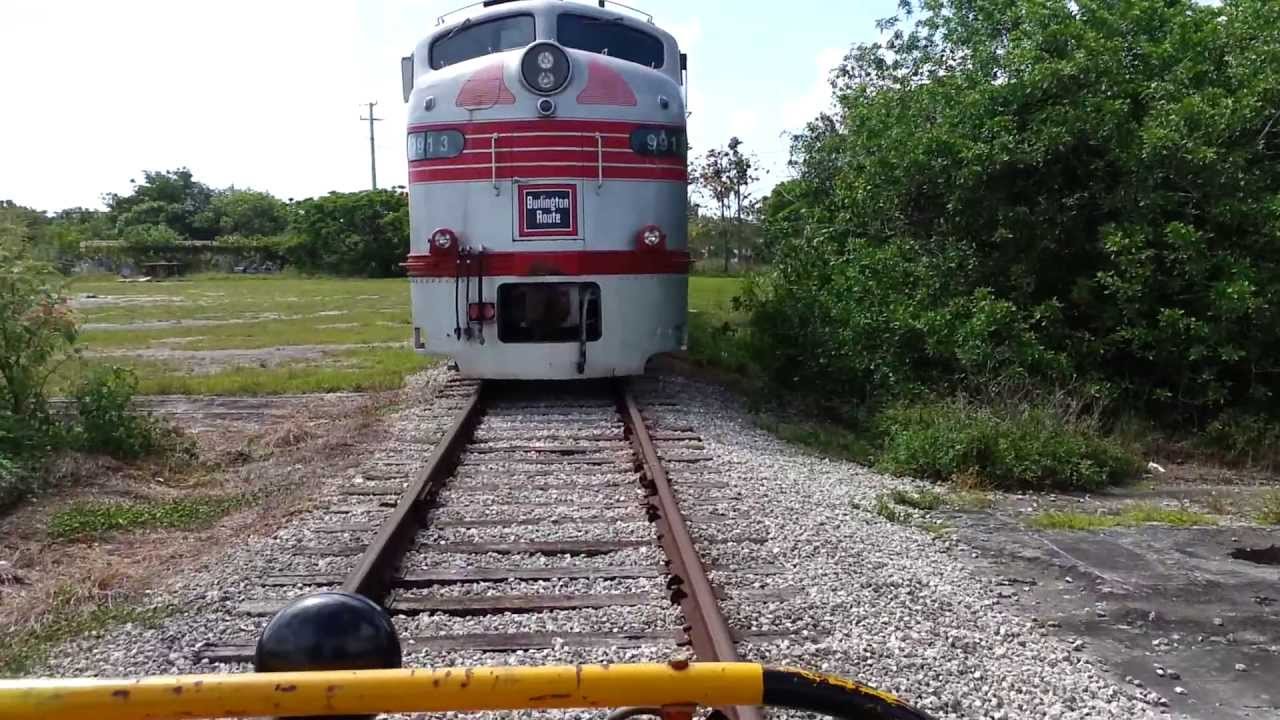 Testing the 1952, Fairmont, S2-H speeder.