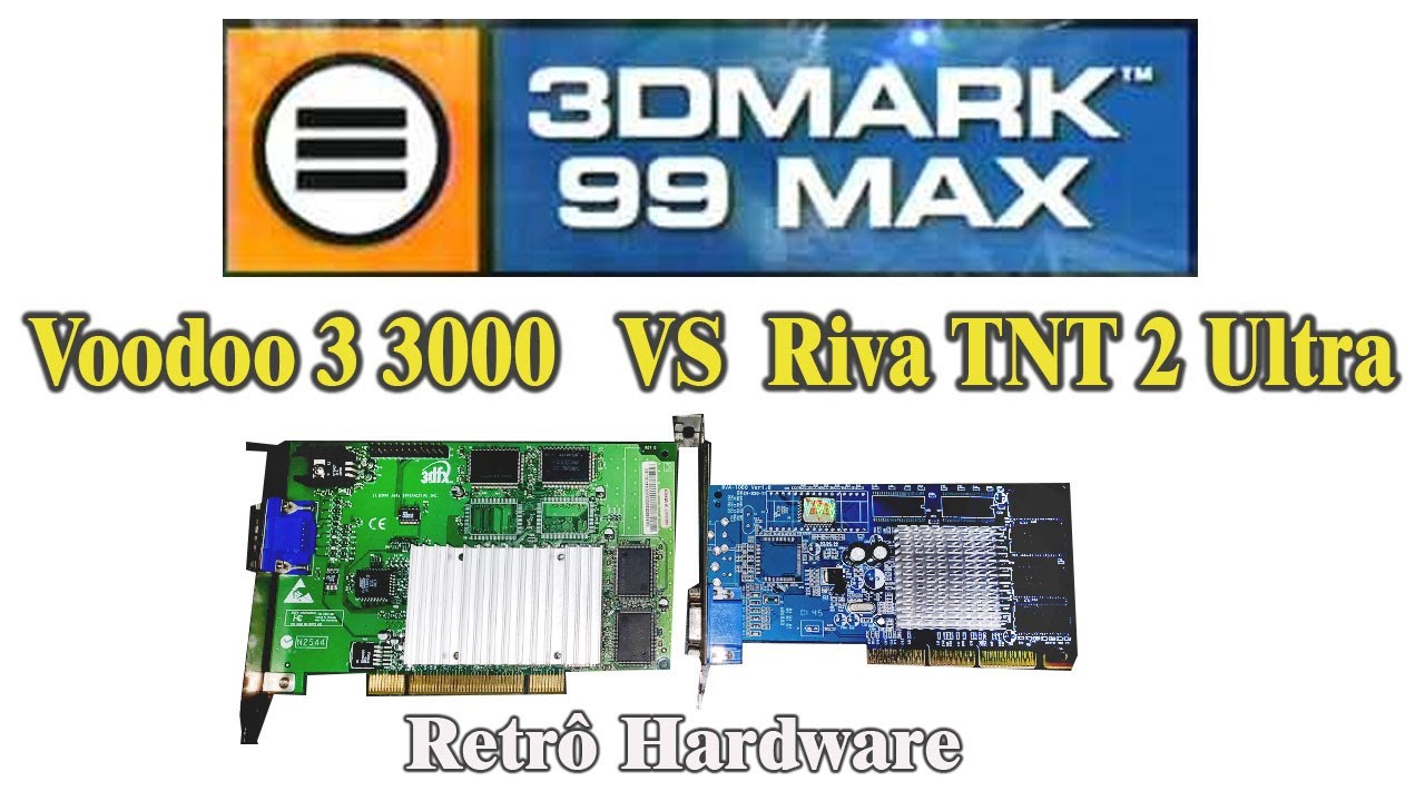 3dfx Voodoo 3 3000 Vs Nvidia Riva TNT 2 (Retr&ocirc; Hardware)
