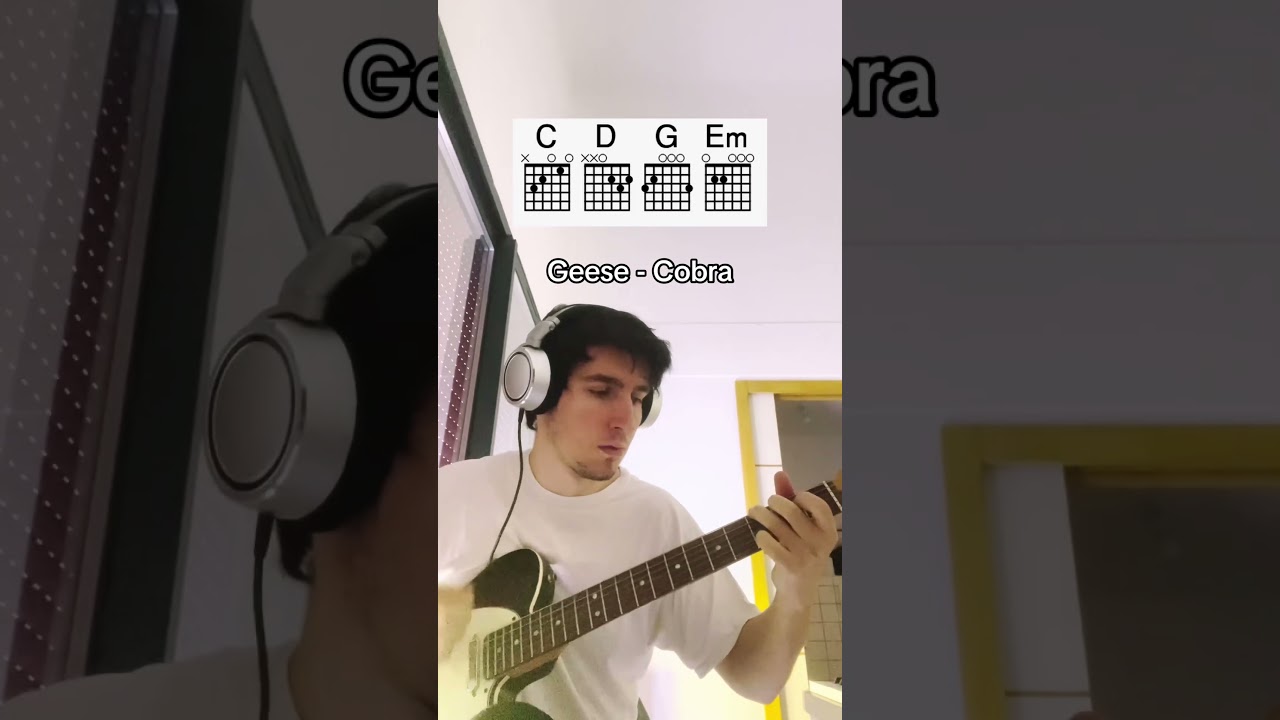 Fretday # 58: Cobra chords #geese #cameronwinter #heavymetal #altmusic #artrock #folkrock #guitartab