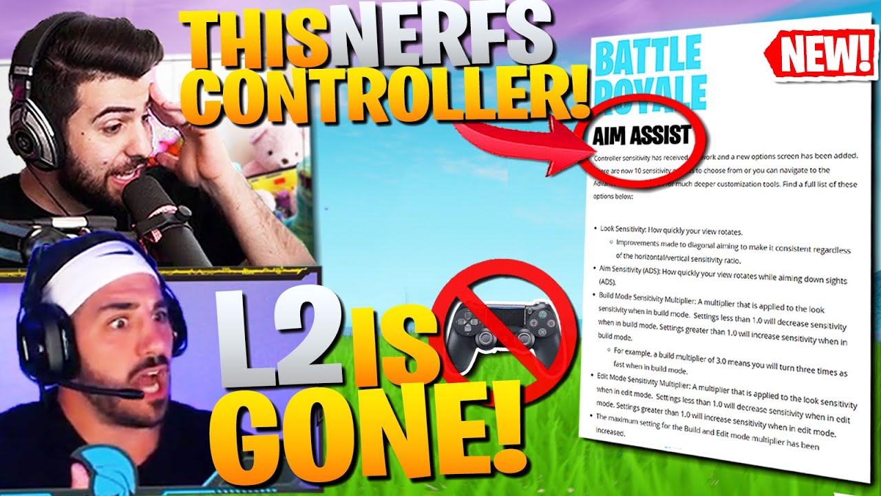 The REAL Reason Controller L2 Aim Assist Is REMOVED! (Fortnite Battle Royale)