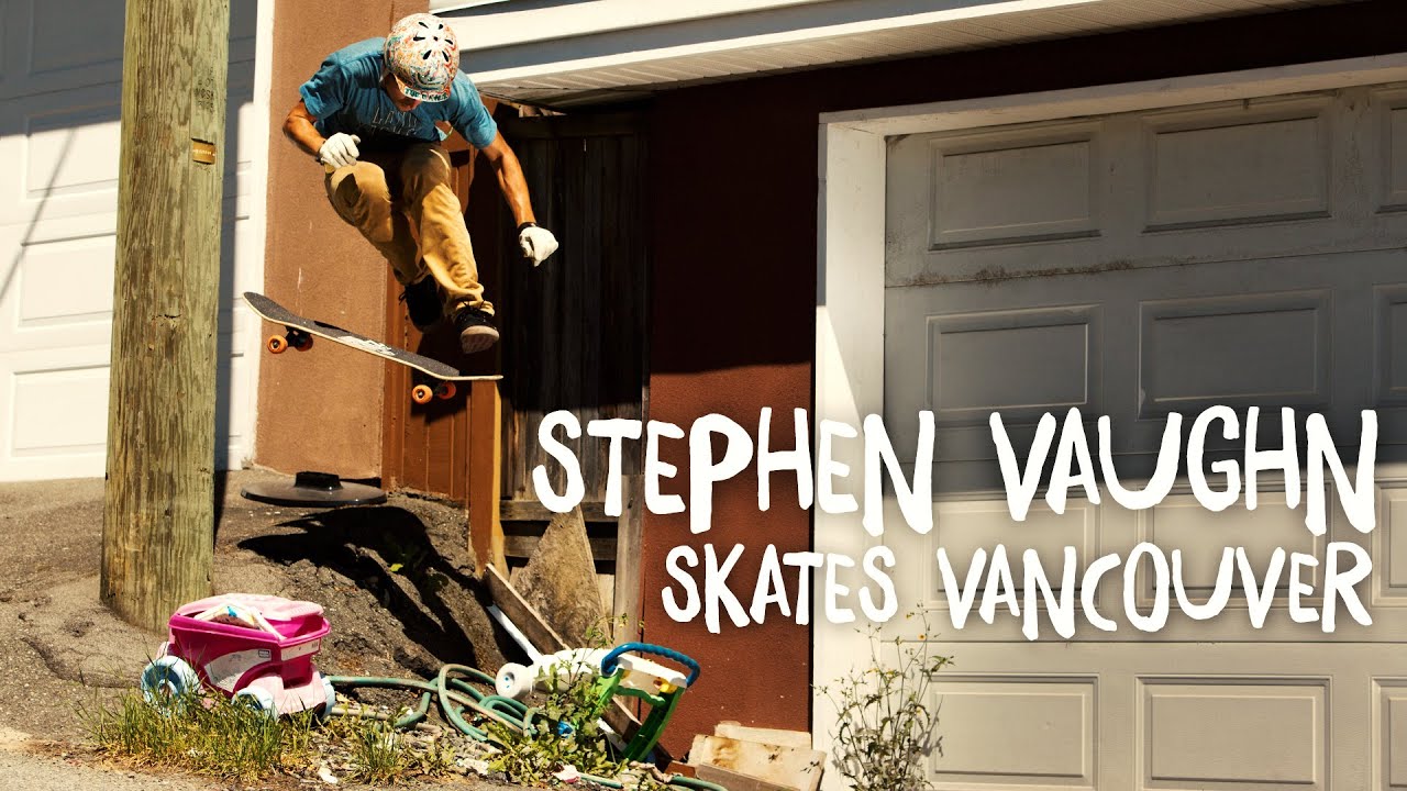 Stephen Vaughn skates Vancouver