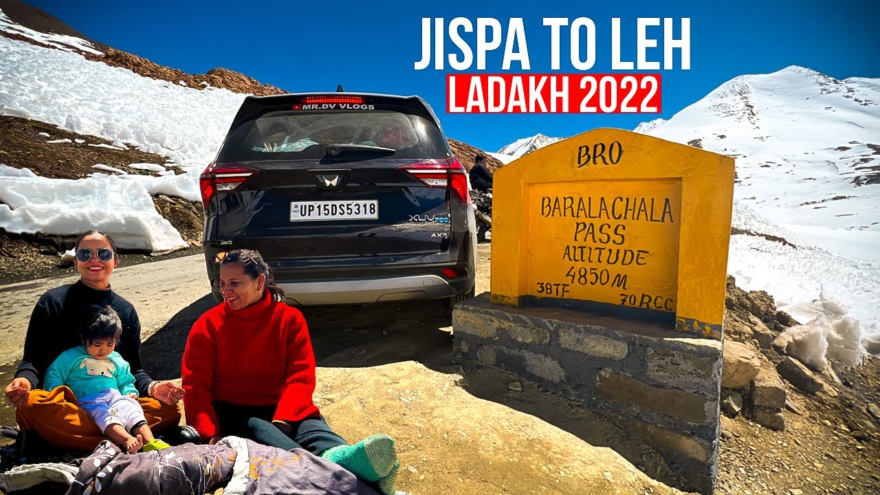 Baralacha Pr Sabki Halat Kharab Ho Gayi 😯 Ladakh With Family in XUV 700 AWD [EP:04]