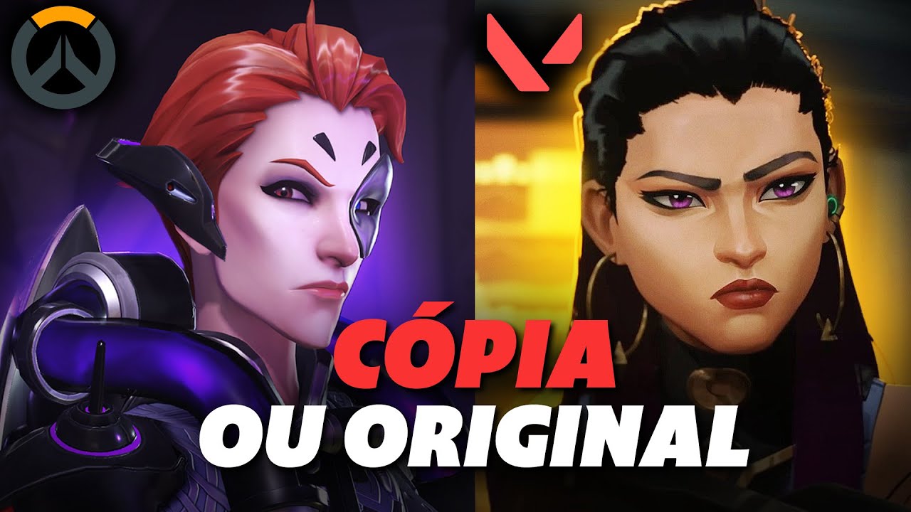 Porque o Valorant copiou o Overwatch 🤔