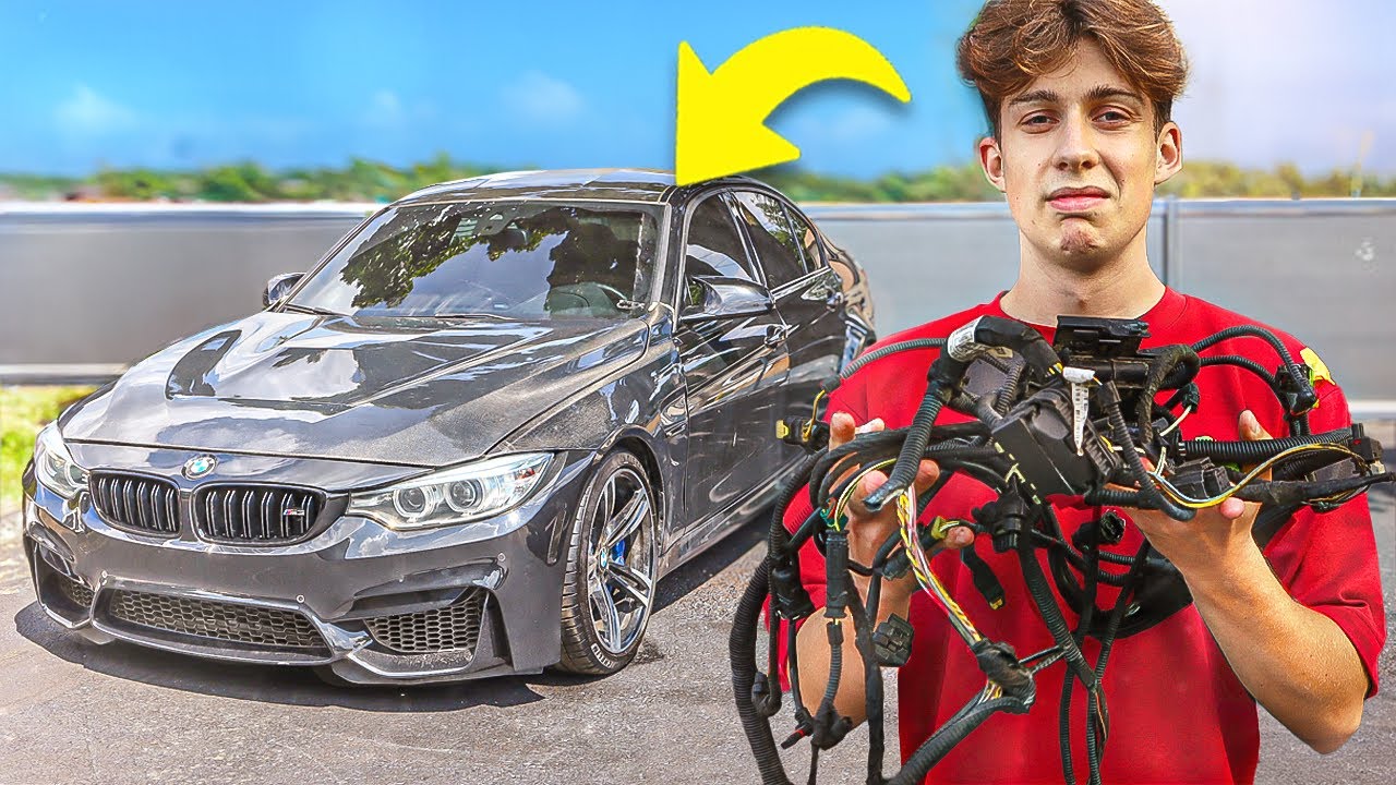 I Bought a FIRE Damaged F80 M3 to Rebuild and it was a disaster…