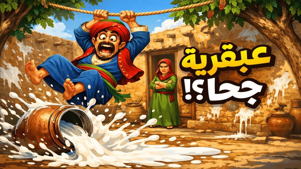 جحا والاختراع الفاشل… قصة تضحكك من أول دقيقة