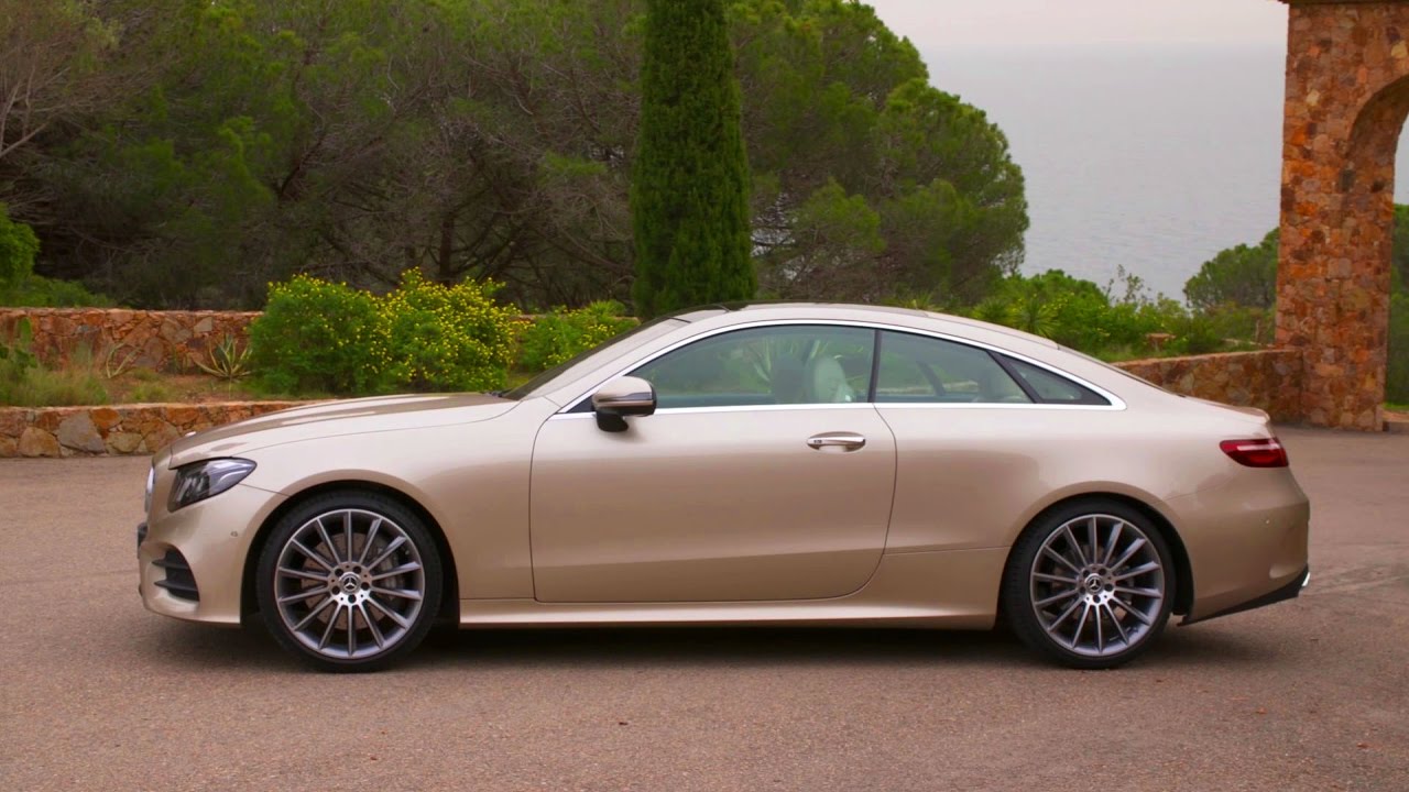 E-class E300 Coupe C238 - design and driving scenes