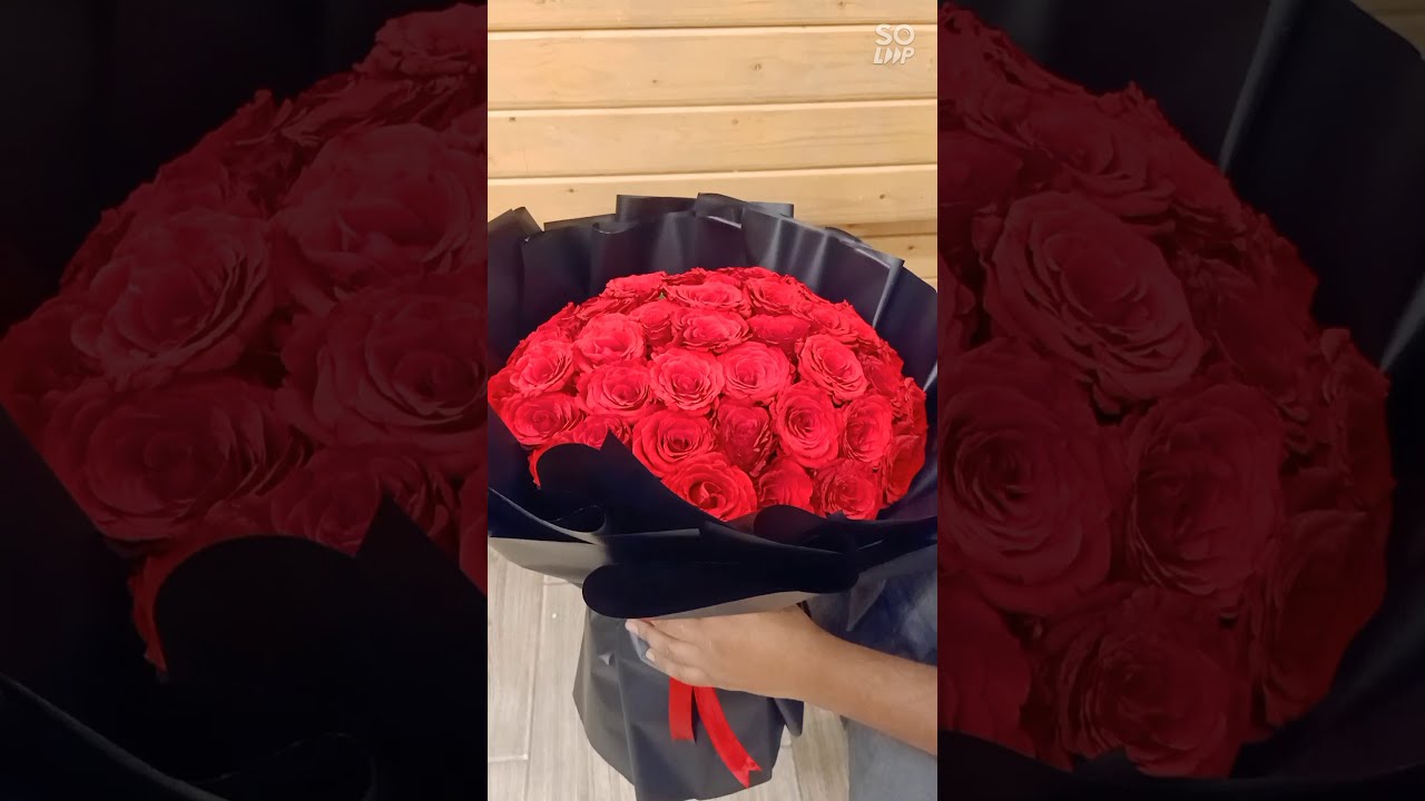 50 roses bouquet