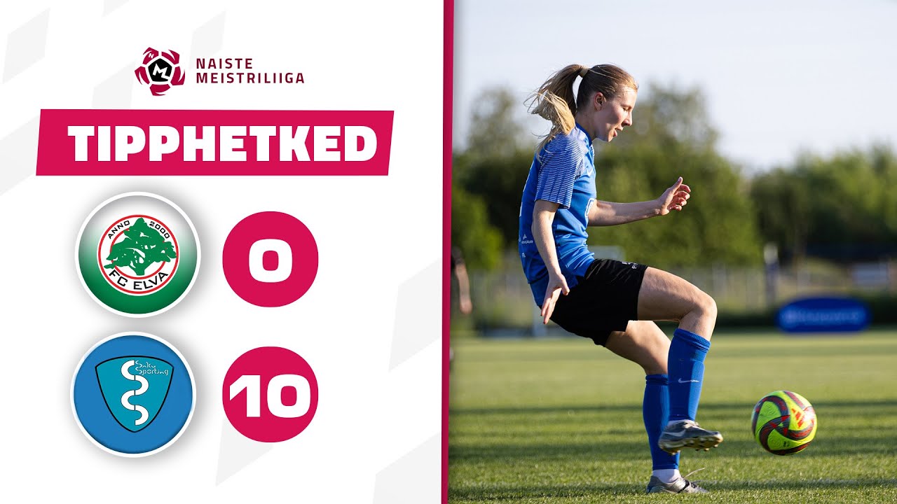 FC Elva - Saku Sporting I 0:10 I NML 11. voor I 2025