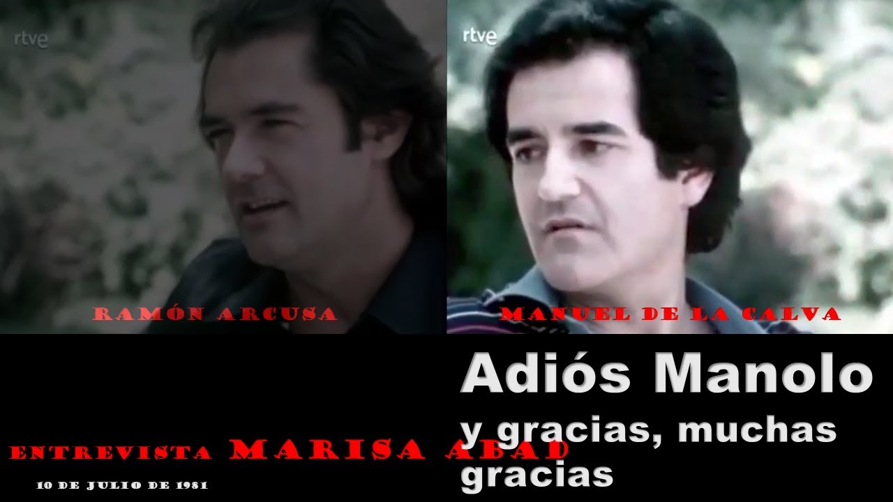 1981 0710 Marisa Abad enrtrevista a Manuel de la Calva y Ramón Arcusa