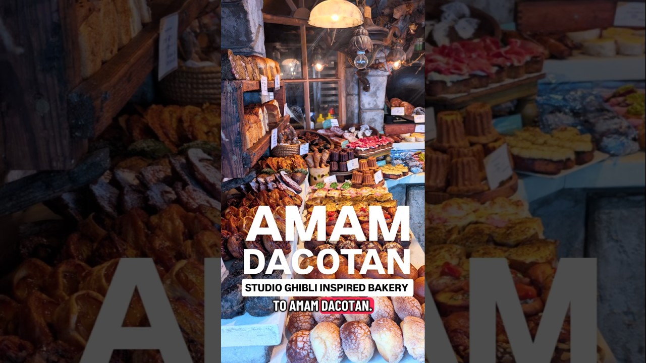 MUST VISIT - Amam Dacotan - most beautiful bakery in Tokyo! 