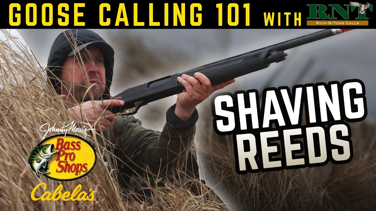 Reed Shaving | GOOSE CALLING 101 - STEP 7 OF 7