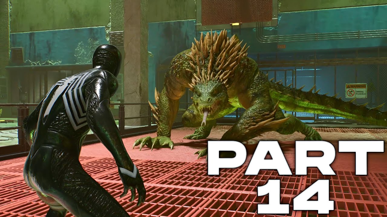 Spidey VS Lizard...SPIDER MAN 2 Gameplay Part 14