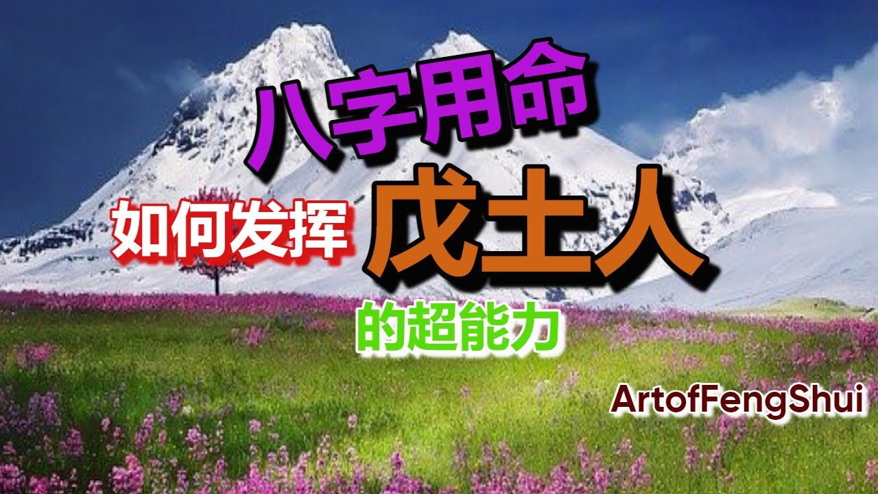 【八字】八字用命 (第五集）- 戊土人【永伟】【Art of Fengshui】