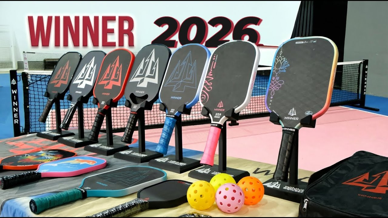 Palas  y redes Winner Pickleball 2026.