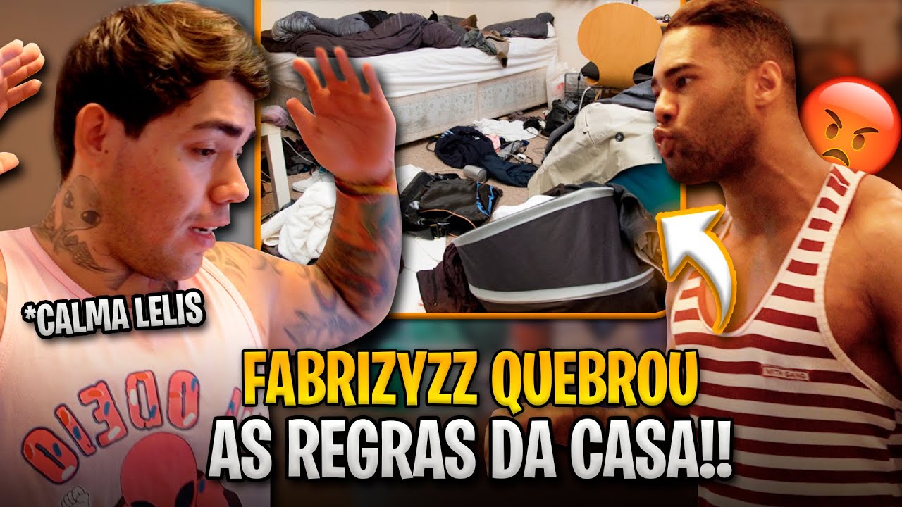 LELIS “HUMILHA” FABRIZYZZ POR NÃO CUMPRIR AS REGRAS!