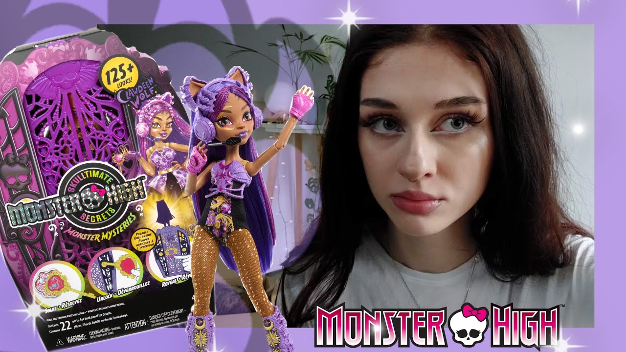 Otwieram lalkę Monster High Clawdeen Wolf Skulltimate Secrets 4 🐺💜